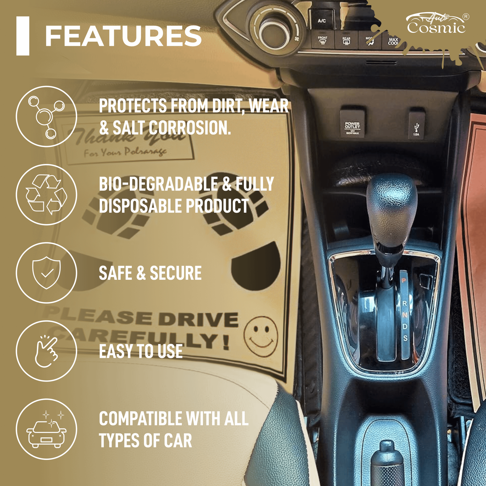 car paper foot mat buy online autocosmic auto care